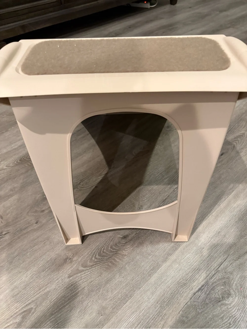 Pet Ramp with Beige Steps -